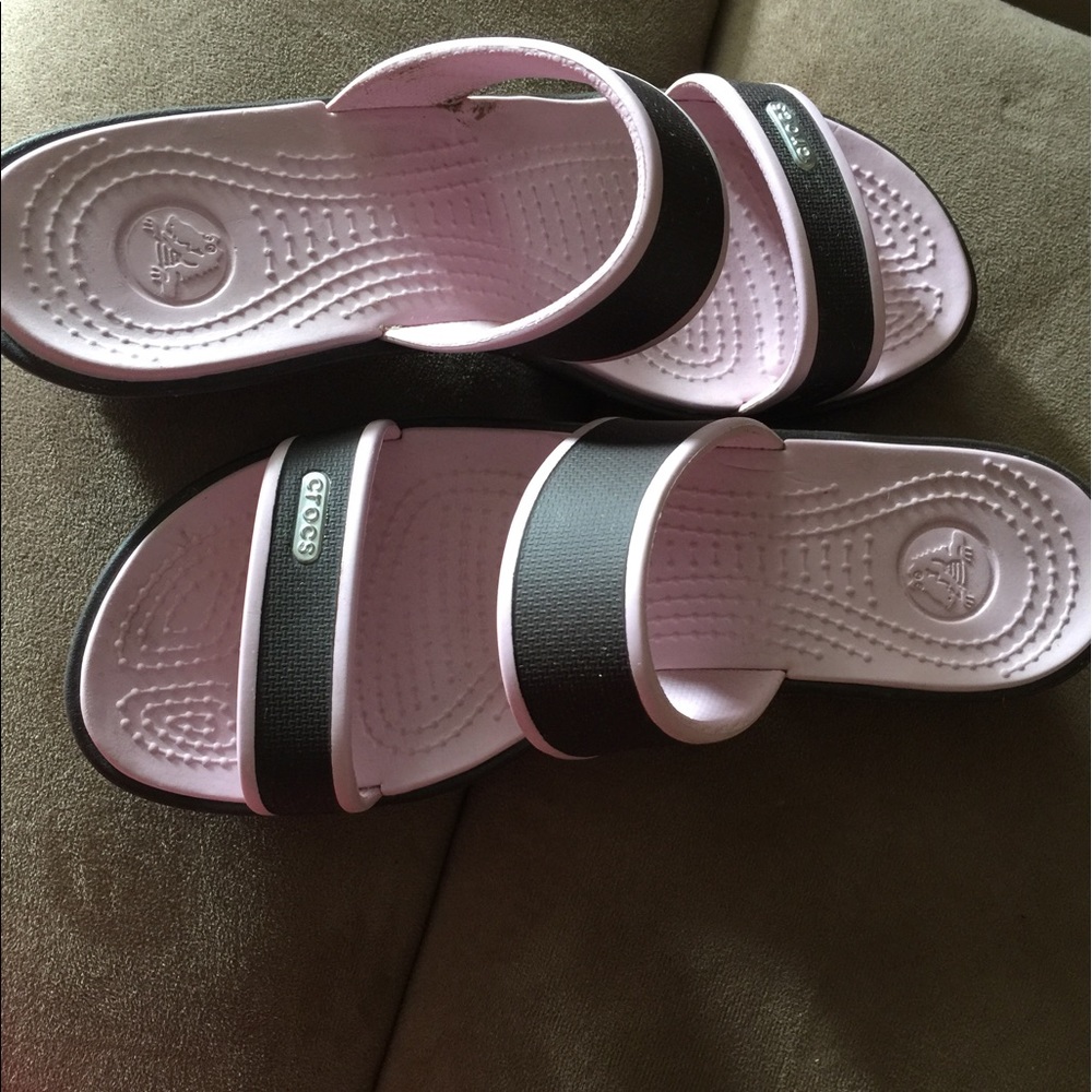 Croc sandals