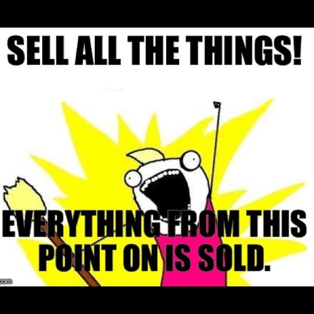 SOLD from this post onward!