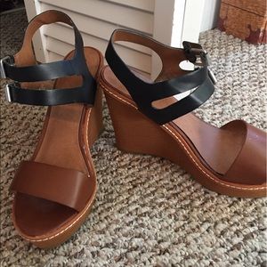 Target wedges. Size 9. Never worn.