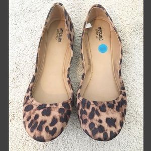 Mossimo Leopard print flats / size 8 / Worn Once