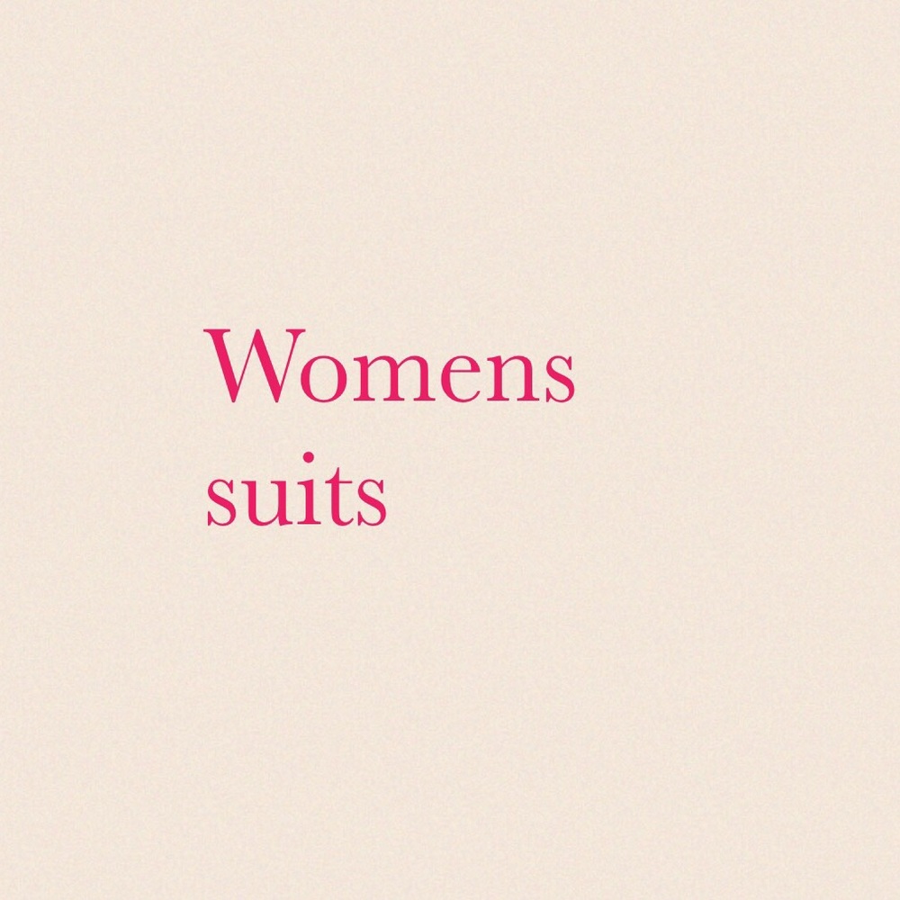 Womens suits and jackets