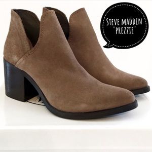 🔥 $130 Steve Madden Suede Ankle Booties