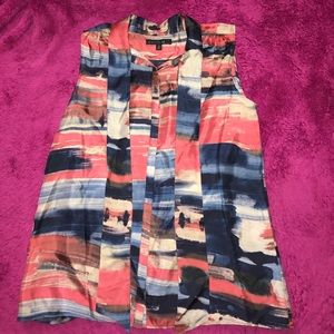 Lafayette 148 silk blouse Sz 8