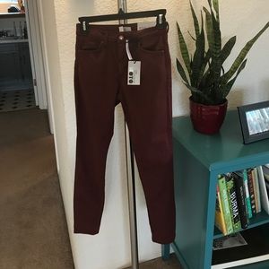 Top shop Leigh Moto Jeans 25 x 30