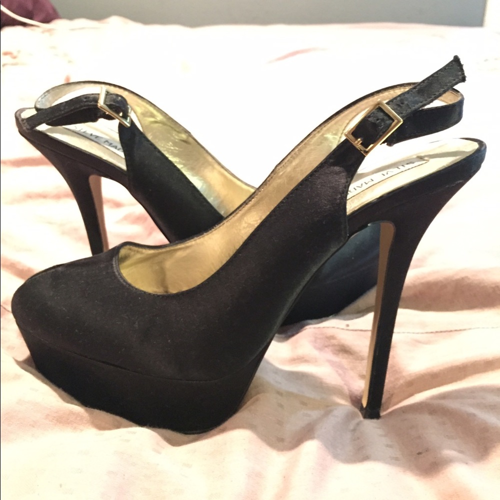 Steve Madden platform stilettos.