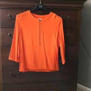 3/4 length sleeve blouse