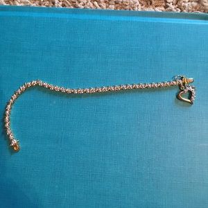 Gold/diamond bracelet