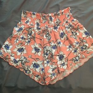 Charlotte Russe flowy shorts