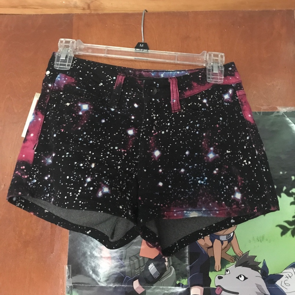 Galaxy Patterned Shorts