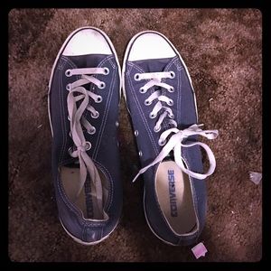 Blue converse