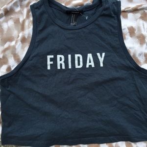 friday f21 top
