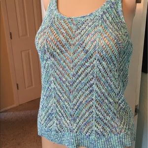 Sweater tank top