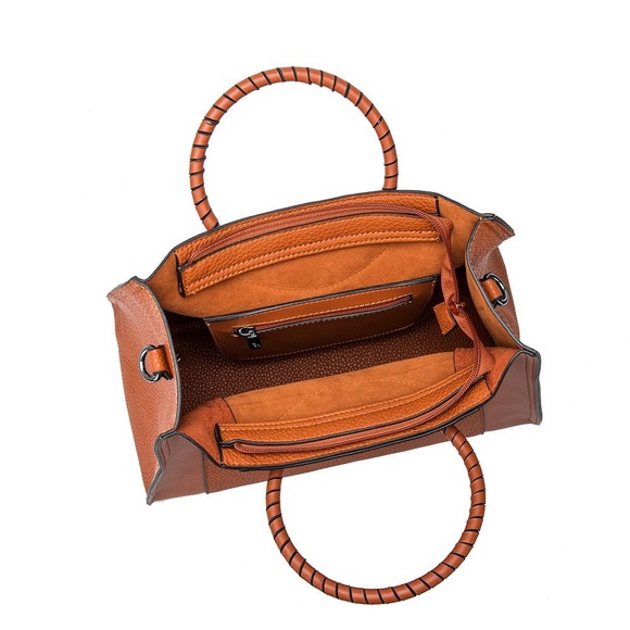 Louise Woven Handle shoulder bag - Picture 3 of 4