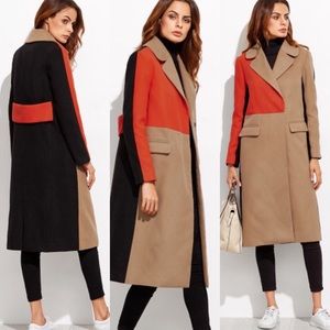 Camel trench coat
