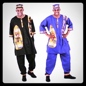 Kente & Pant Set