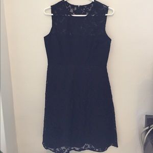 Black Calvin Klein Classic Cocktail Dress