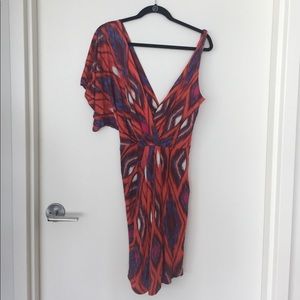 Bebe Print Dress, NWT Size L