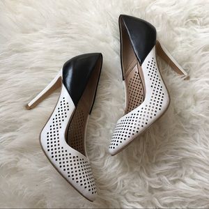 Black and White Heels