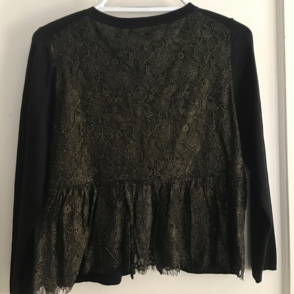 Black Anthropologie cardigan!