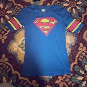 Sm super man shirt woman's