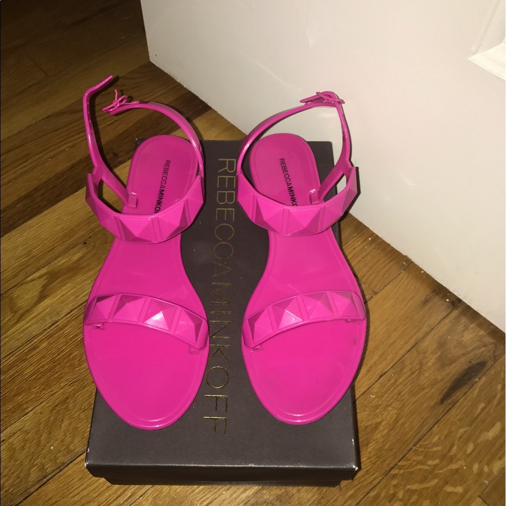 Very cute authentic Rebecca Minkoff jelly sandals