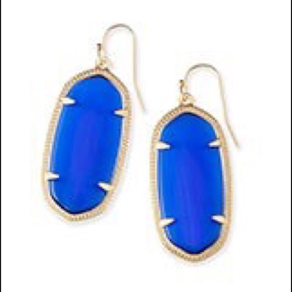 Elle Cobalt Blue Kendra Scott Earrings