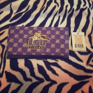 💖Sale💖NEW 🐅 LSU women's wallet!