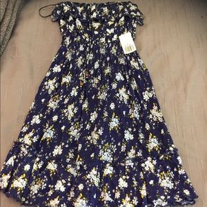 Strapless Floral Forever21 Dress!!! NWT