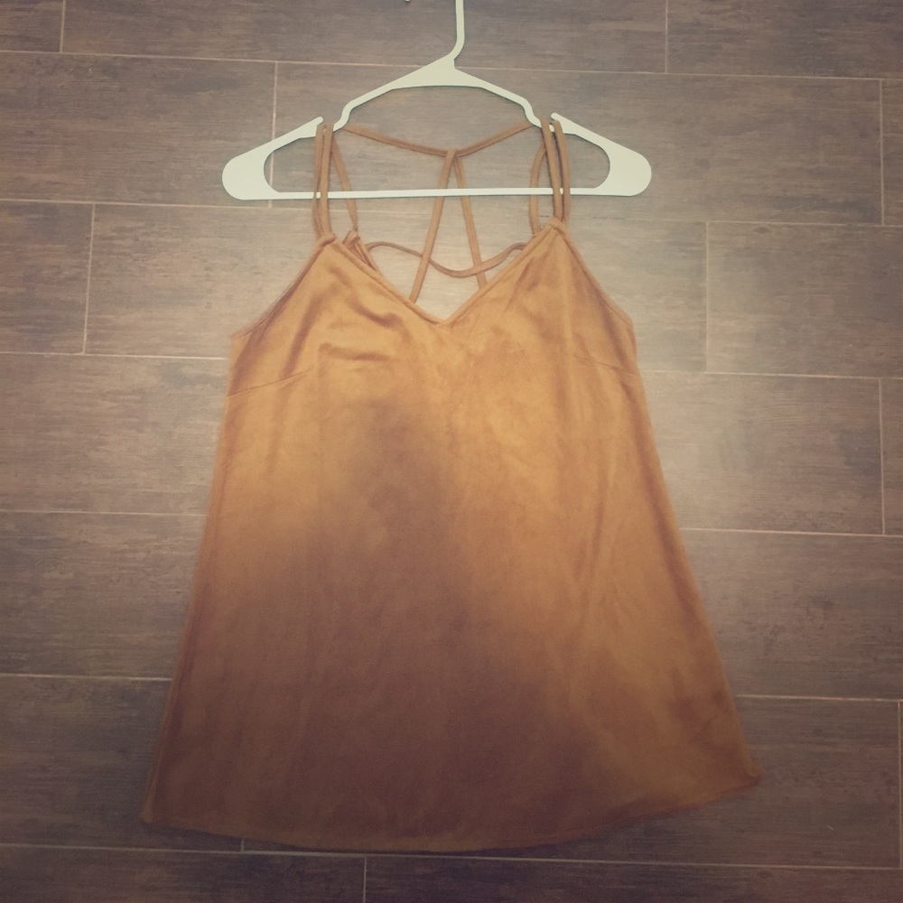Tan tank top
