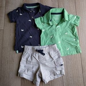 0-3 month baby boy Carter's outfit
