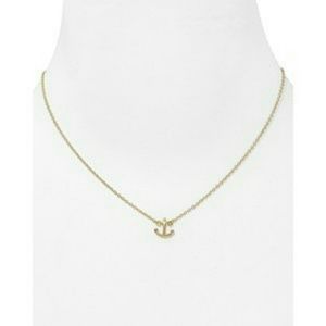 Kate Spade Anchors Away mini pendant necklace