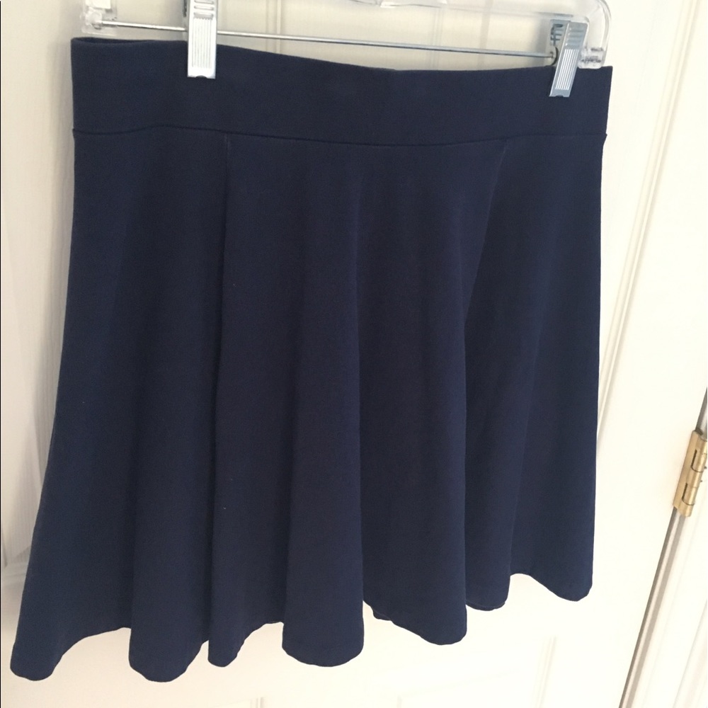 LAST CHANCE 2/3/18 Adorable navy skater skirt