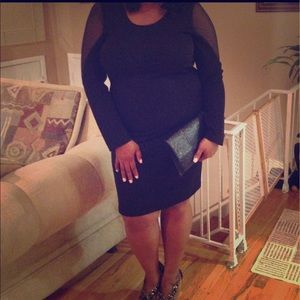 Plus size little black dress