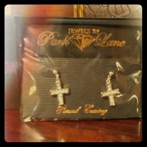 Park lane cross earings