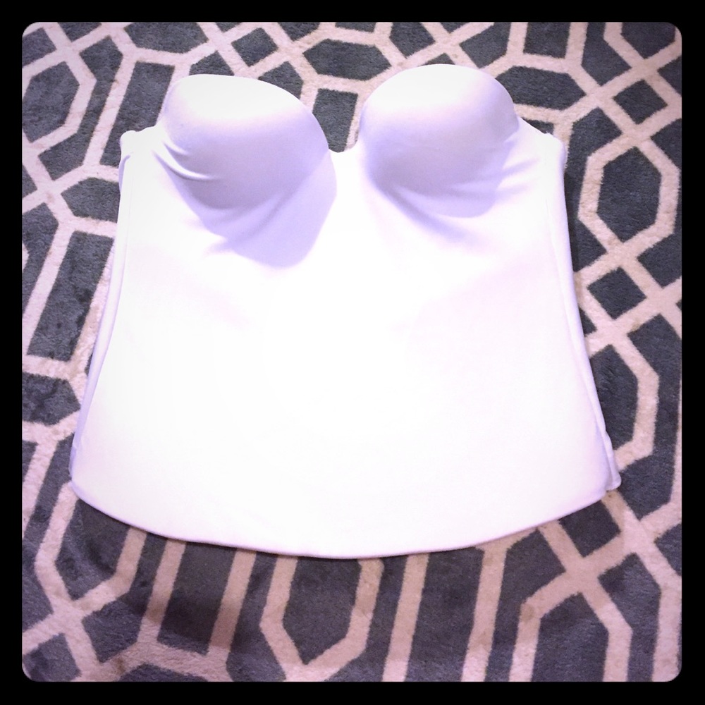 Corset with built in bra