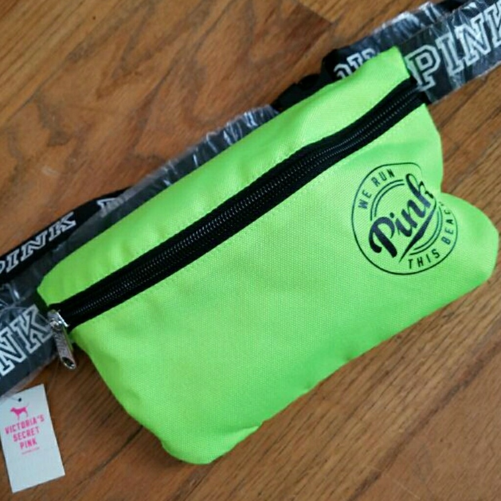 🏖PINK VICTORIA'S SECRET FANNY PACK & DRINK COOZY! - Picture 2 of 3