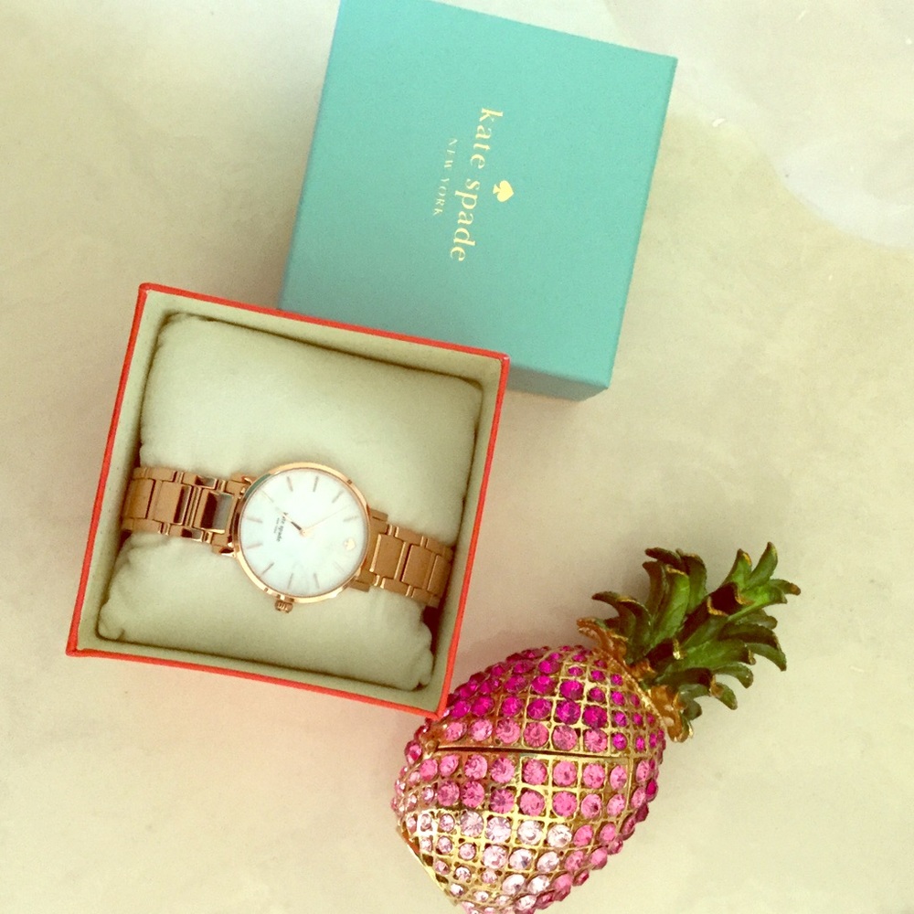 Kate Spade Rose Gold Watch NIB