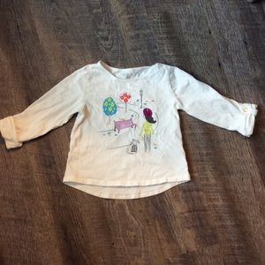 Size 5 Baby Gap Long Sleeve Tee