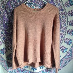 Dusty Pink. Forever 21 plus knit sweater