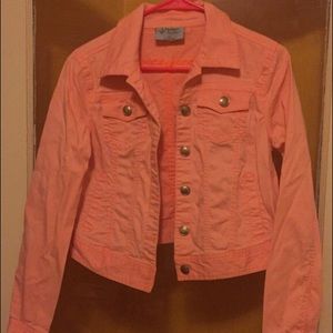 💖Sale💖 Coral jean jacket