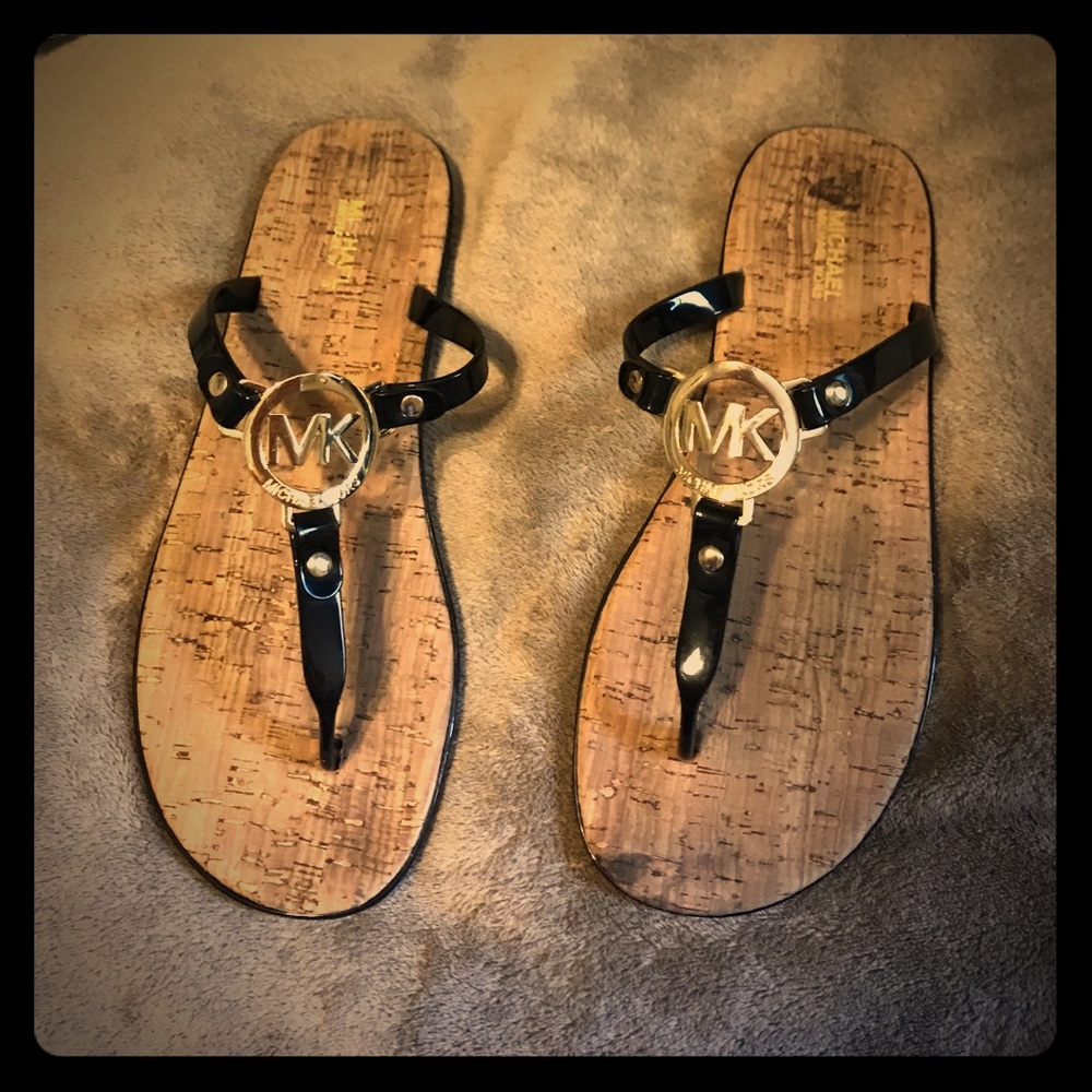 Michael Kors flip flops