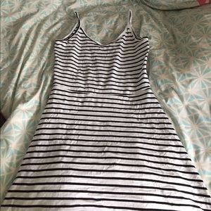Black&White Striped Sundress