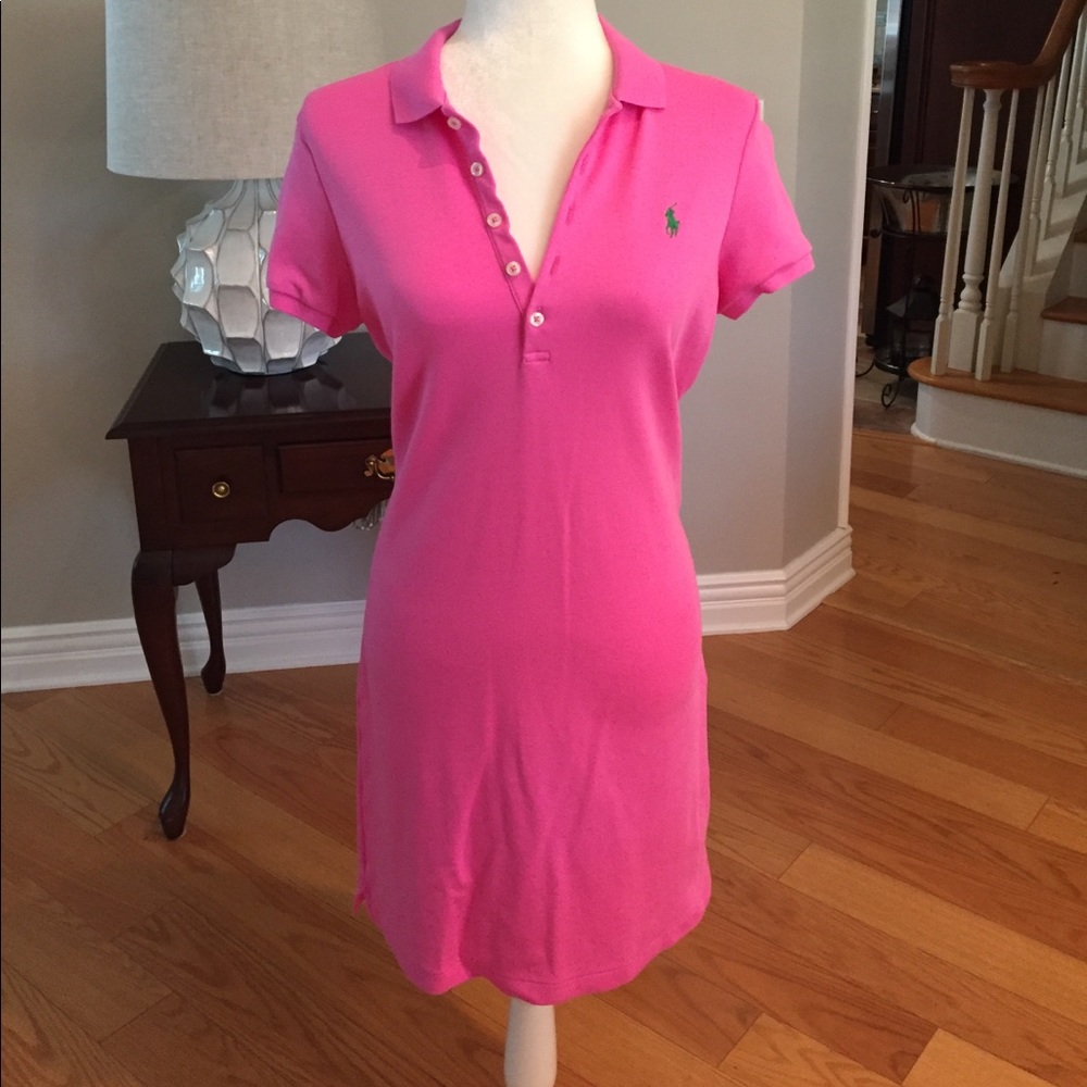 Ralph Lauren polo pink dress