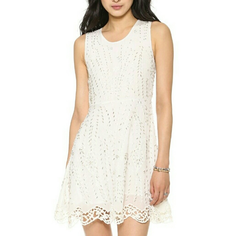 NWT FP STUNNING BEADED DRESS - Picture 3 of 8