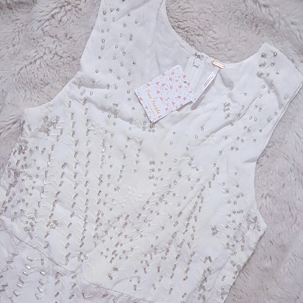 NWT FP STUNNING BEADED DRESS - Picture 5 of 8
