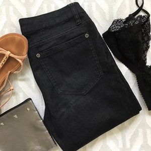Dark denim pants