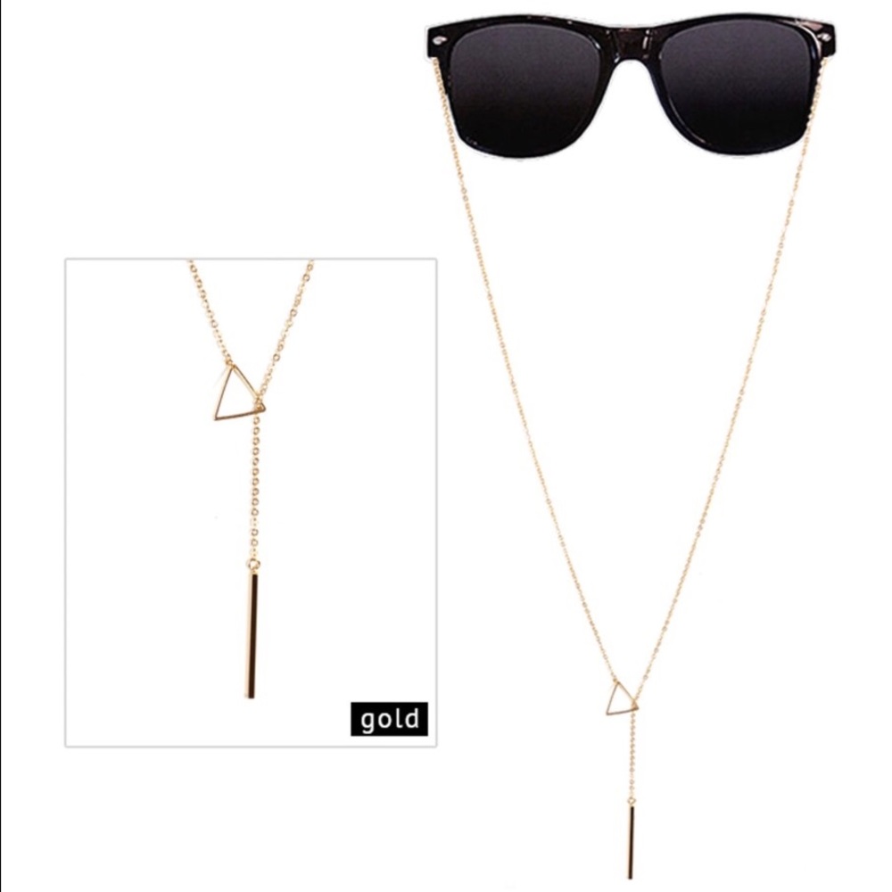 👓GEOMETRIC LARIAT SUNGLASSES STRAP👓