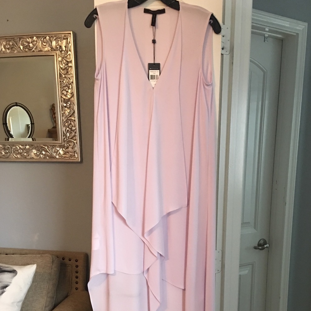 BCBG maxazria high low dress