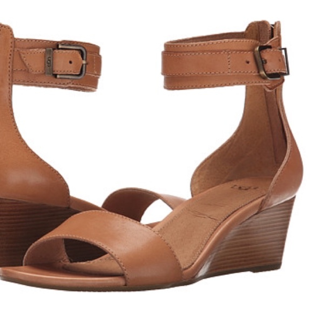 UGG Wedge Sandal in Sun Tan