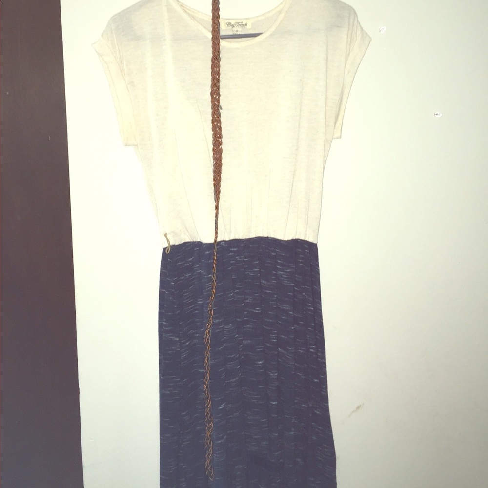 High low cotton dress